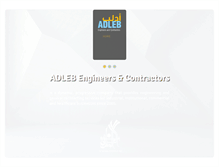 Tablet Screenshot of adlebco.com